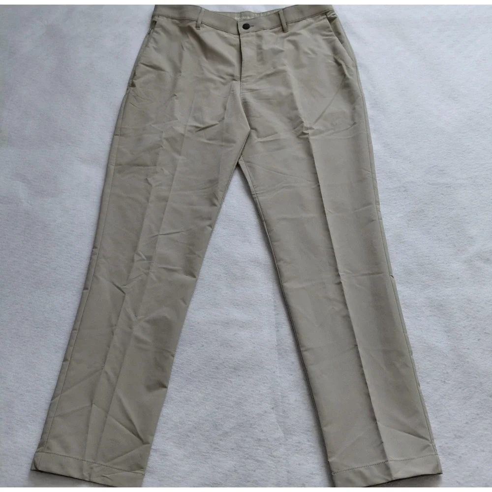 Banana Republic Mens Khaki Chinos 36x32 Beige Straight Leg Pants 1557516